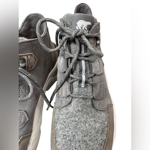 Sorel Women's Kinetic Rngd Caribou Boot Waterproof Leather Boots Size 10.5 - Picture 9 of 13